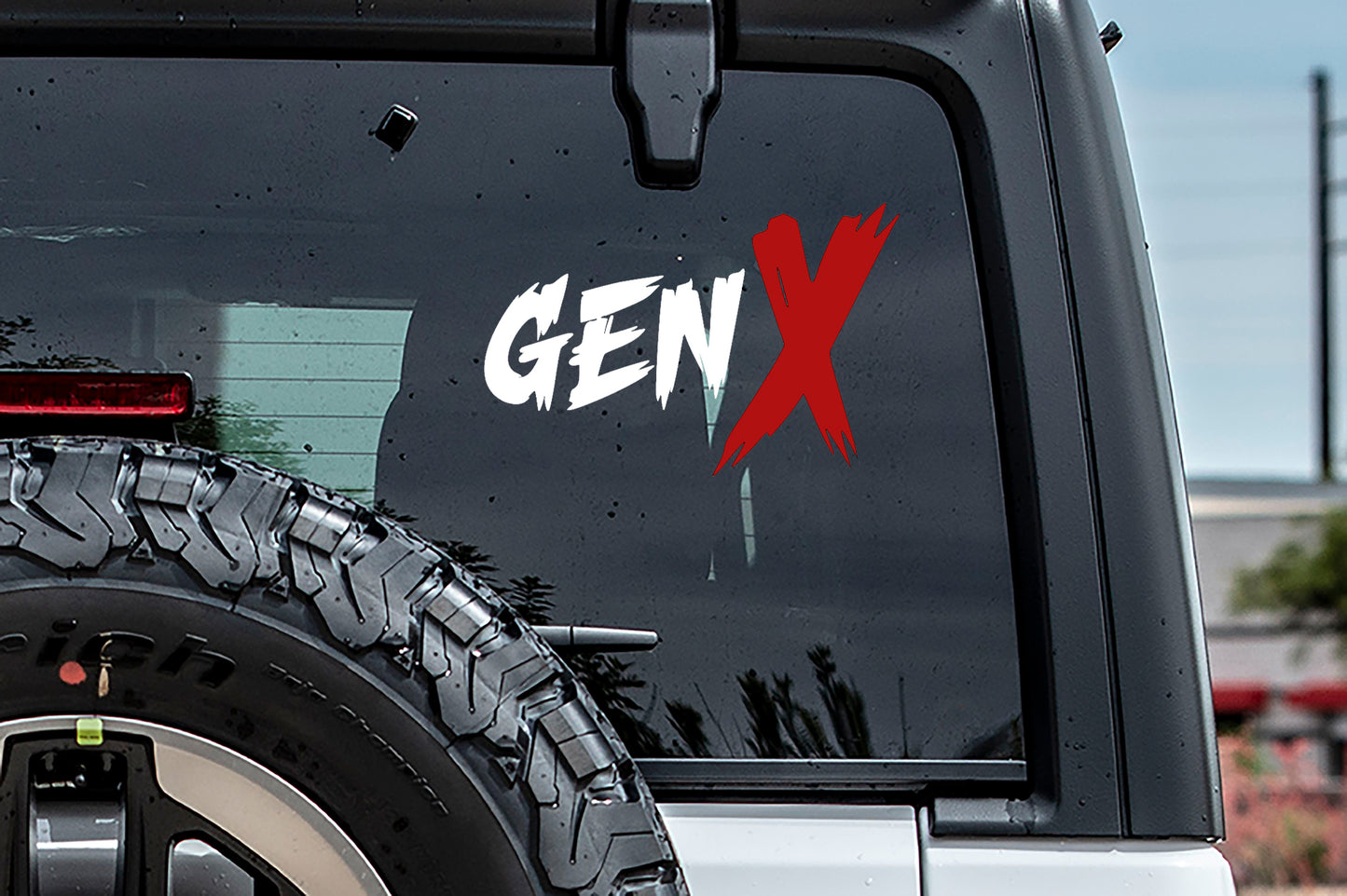 Gen X Grunge Vinyl Decal