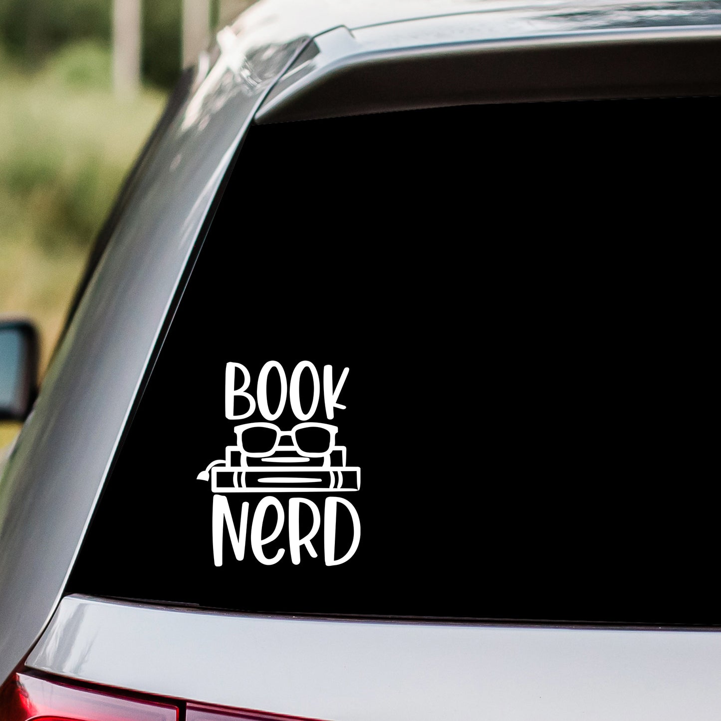 Book Nerd Decal