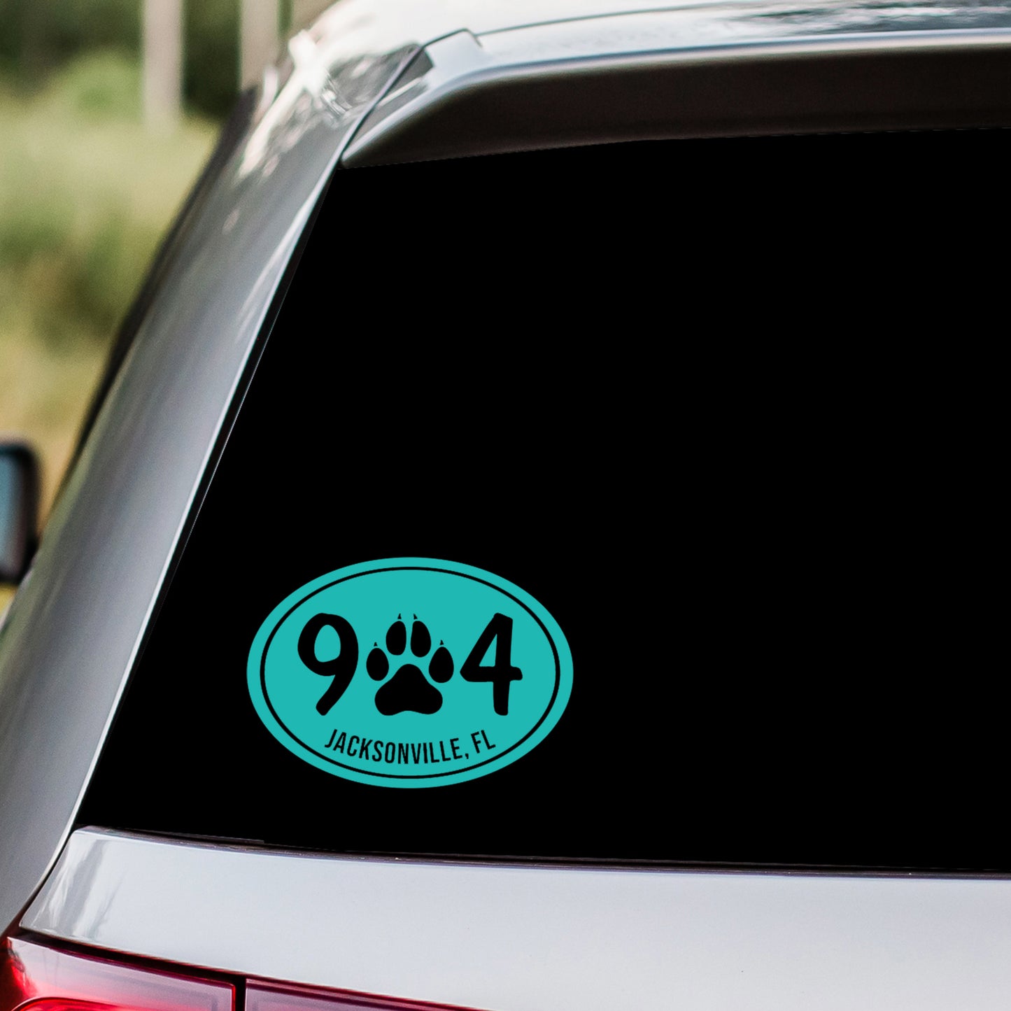 904 Jacksonville Oval Decal