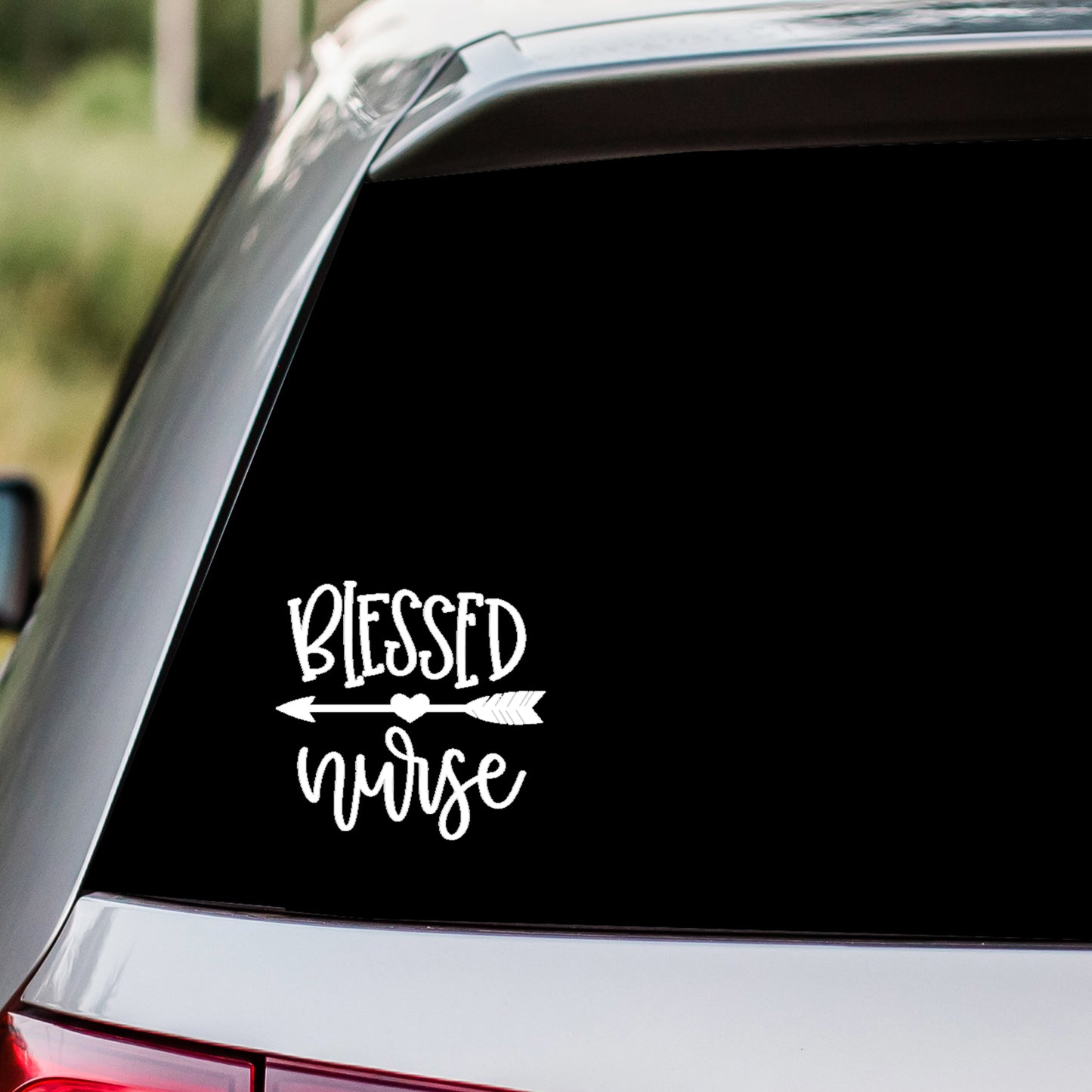Blessed Nurse Decal Sticker