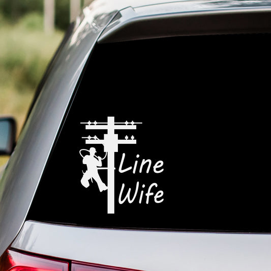 Line Wife Decal