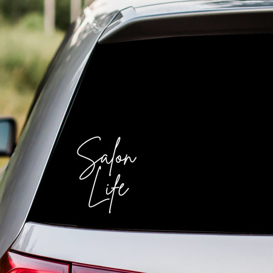 Salon Life Decal Sticker