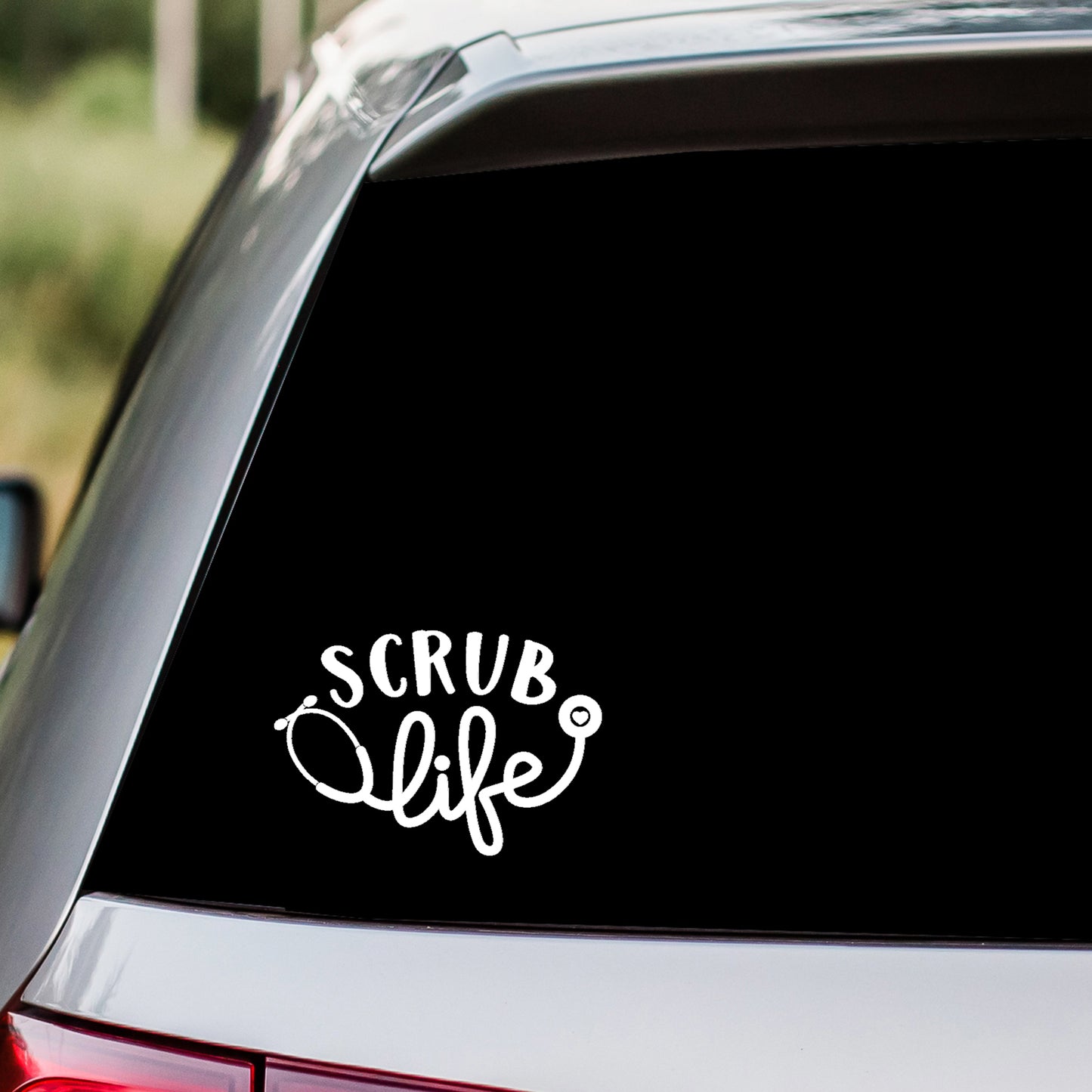 Scrub Life Decal Sticker